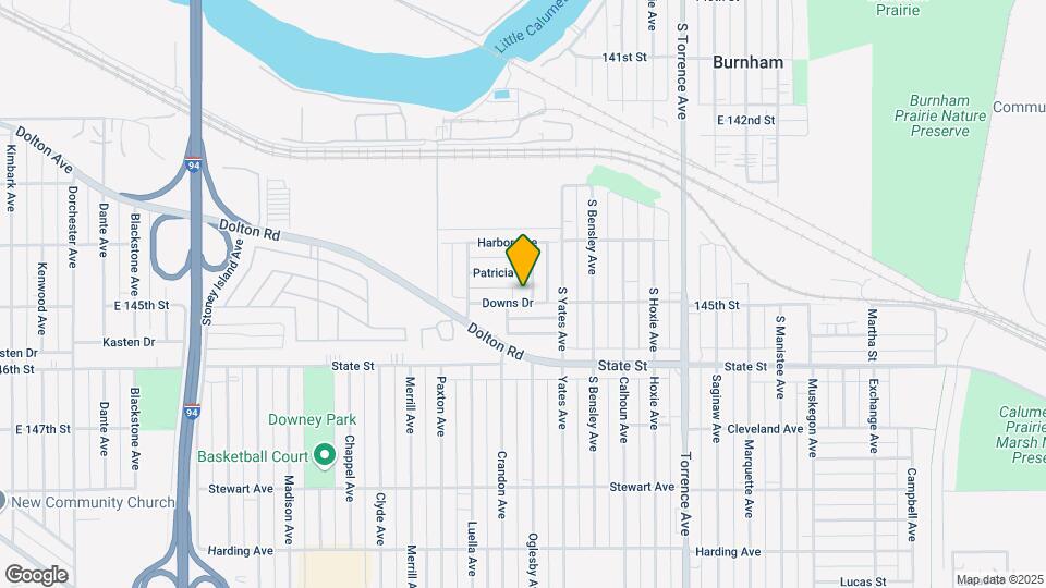 1638 Downs Dr, Unit 2nd floor Map and Location Details