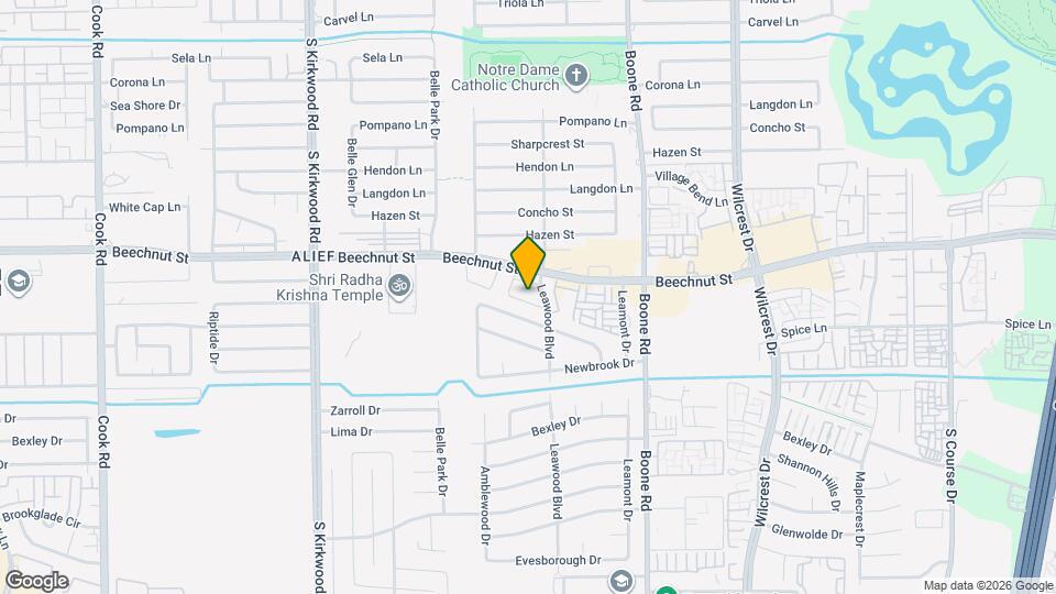 8462 Leawood Blvd Map and Location Details