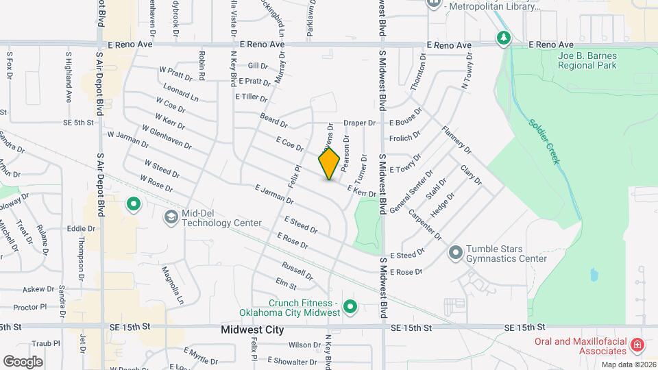 322 E Kerr Dr Map and Location Details