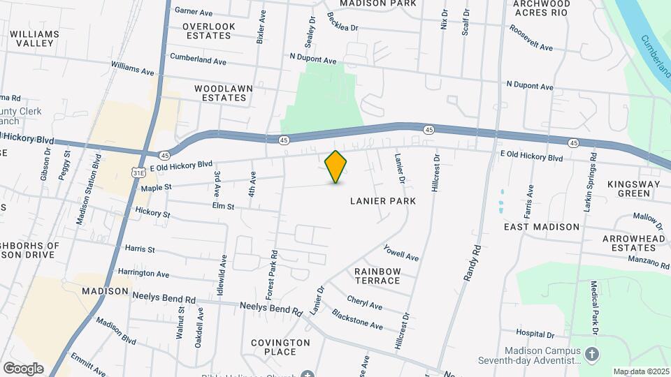 560 E Maple St Map and Location Details