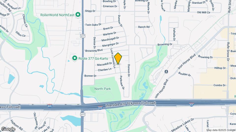5421 Parkview Dr Map and Location Details