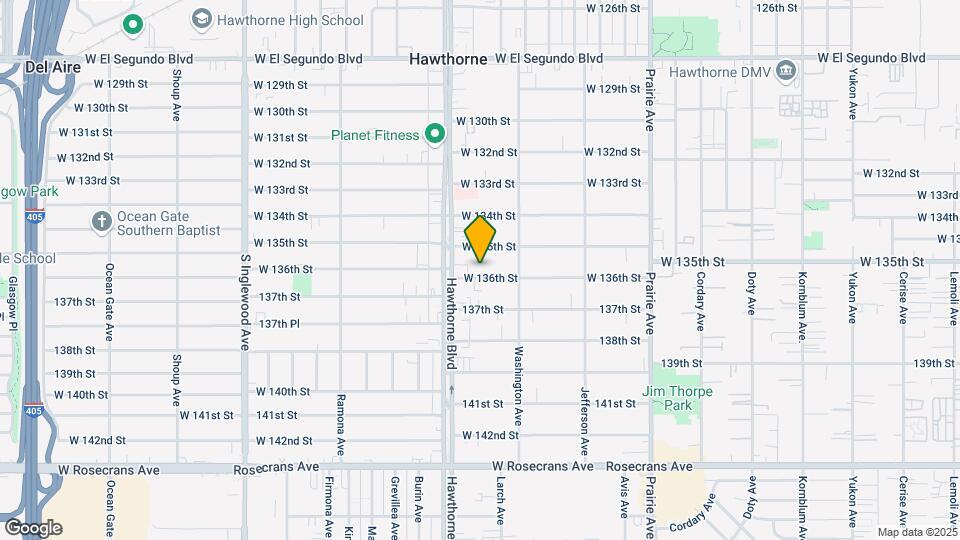 4367 W 136th St Map and Location Details