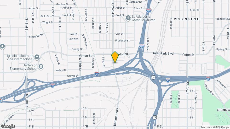 3309 S 32nd Ave Map and Location Details