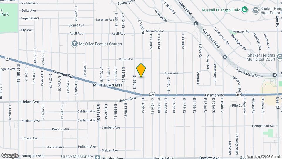 3438 E 140th St Map and Location Details