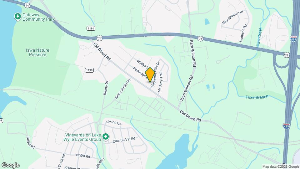 4114 Hathaway Hills Dr Mapa y Detalles de la Ubicación