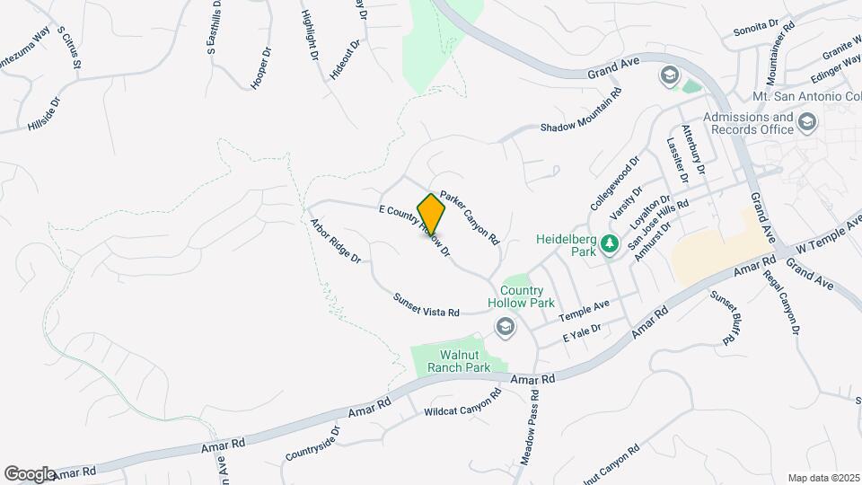 19922 E Country Hollow Dr Map and Location Details