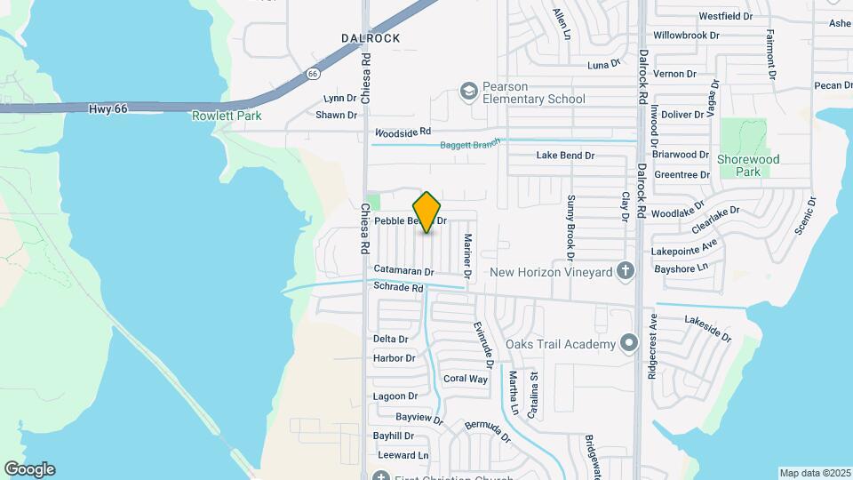 4605 Horizon Dr Map and Location Details
