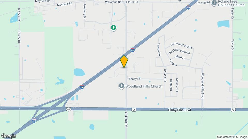 700 S Roland Rd Map and Location Details