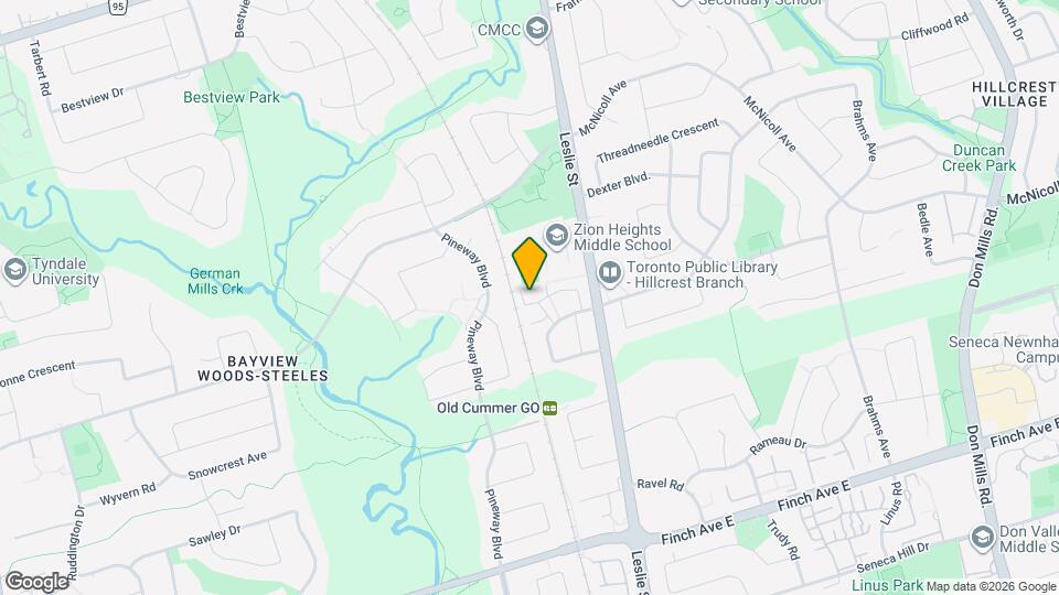 76 Castlebury Crescent Map and Location Details