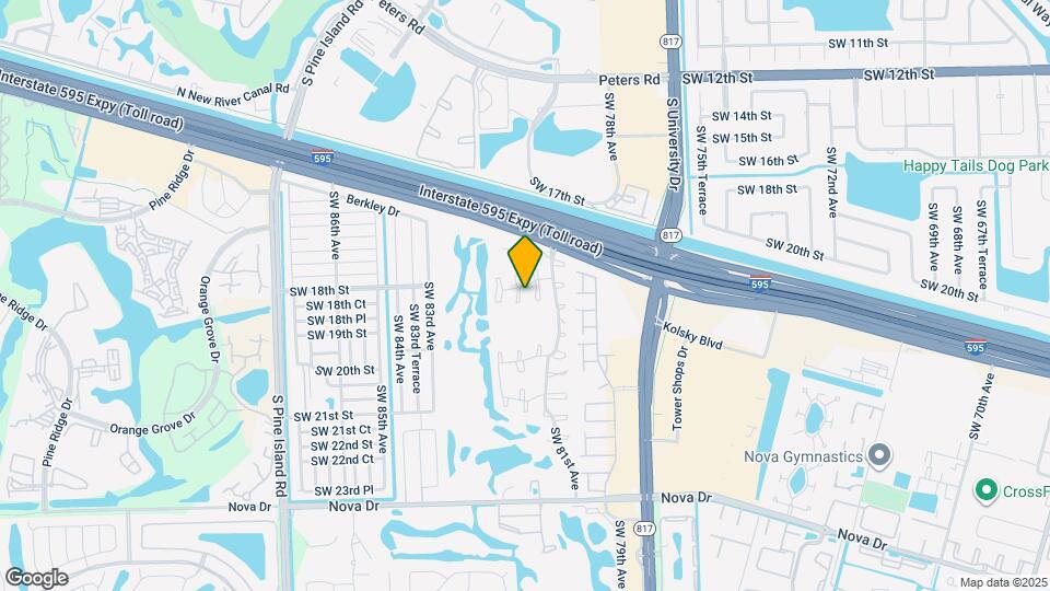 1824 SW 81st Way Map and Location Details
