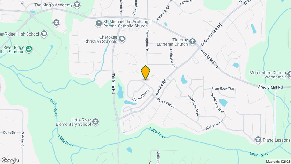 462 Spring View Dr Map and Location Details