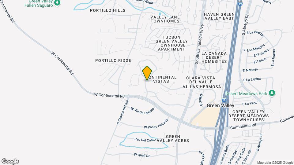 873 W Bella Vista Dr Map and Location Details