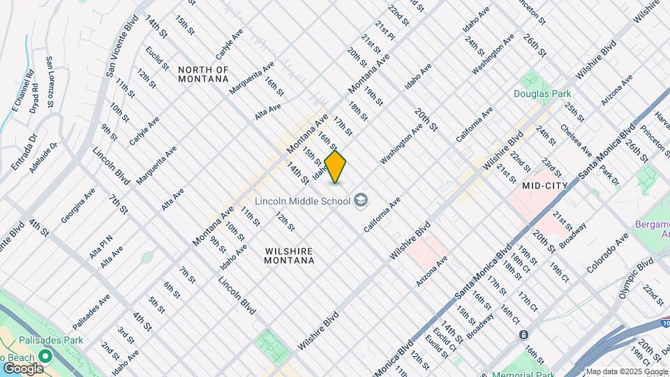 938 15th St Map and Location Details