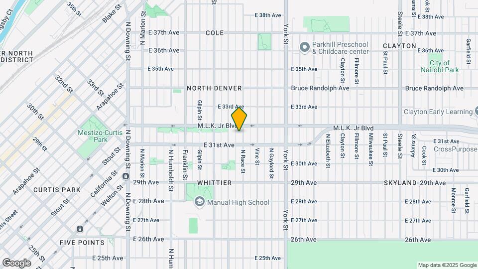 3131 N Race St Map and Location Details