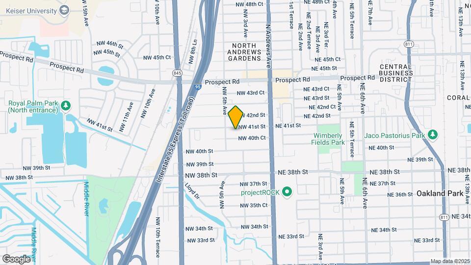 430 NW 41st St Map and Location Details