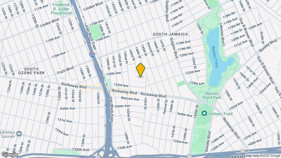 120-26 143rd St Mapa y Detalles de la Ubicación