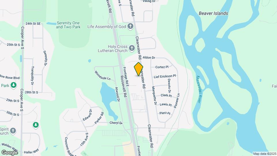 2623 Clearwater Rd Mapa y Detalles de la Ubicación