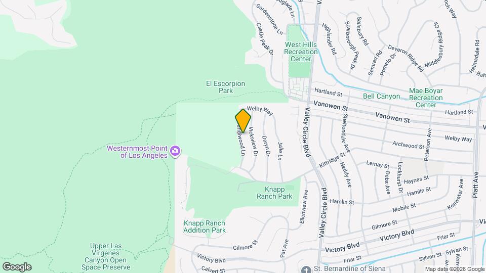 6712 Randiwood Ln Map and Location Details