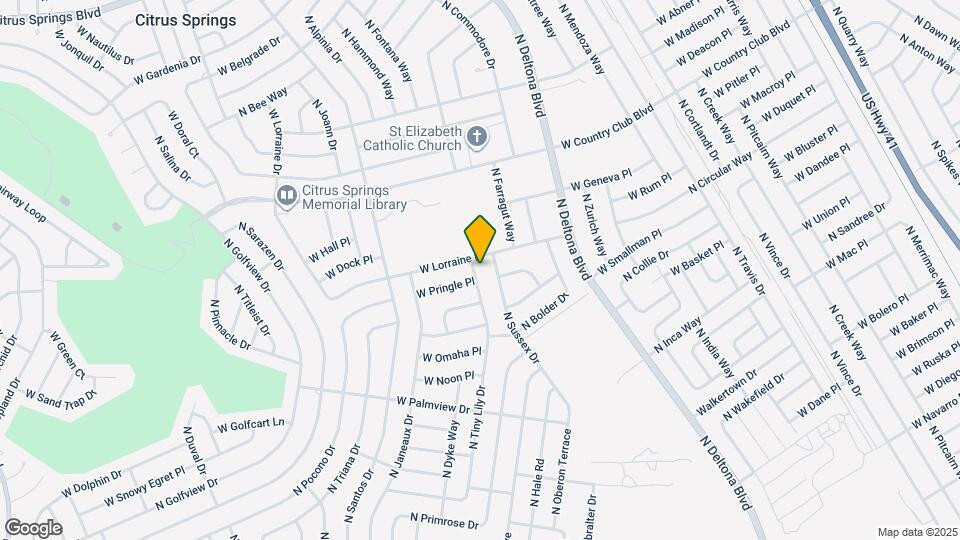 8547 N Tiny Lily Dr Map and Location Details