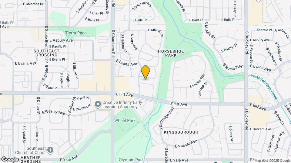 2224 S Jasper Way Map and Location Details