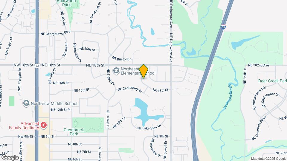 1513 NE Michael Dr Map and Location Details