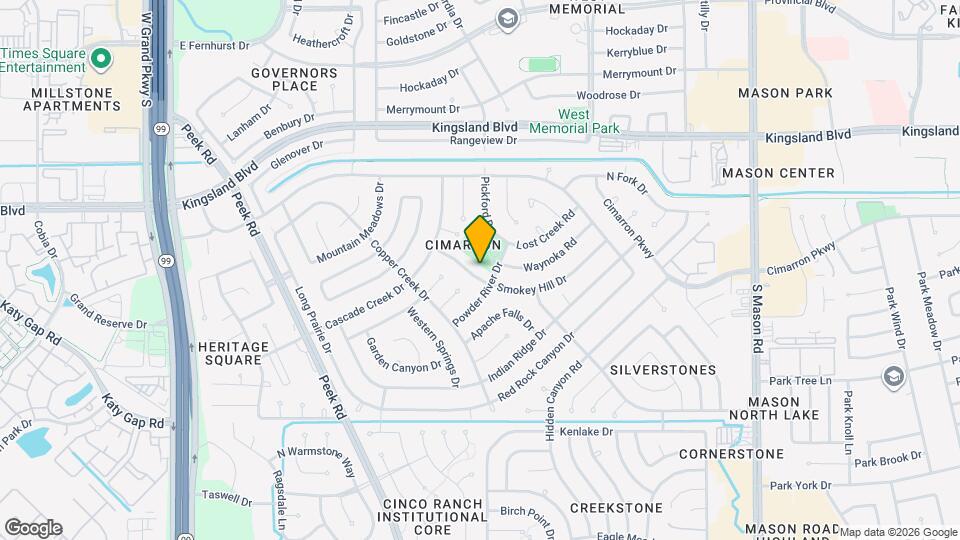 22610 Smokey Hill Dr Map and Location Details