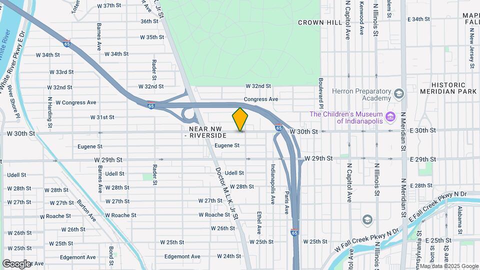 609 W 30th St Map and Location Details