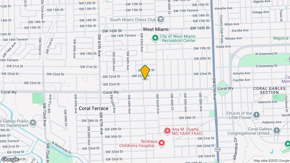 2237 SW 63rd Ave Map and Location Details