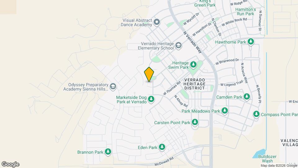 21072 W Maiden Ln Map and Location Details