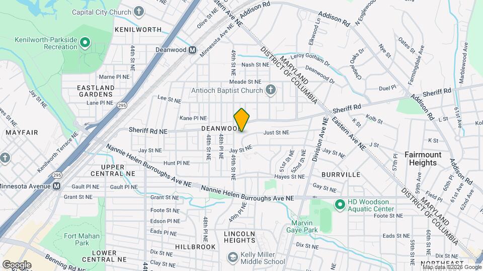 4950 Just St NE Map and Location Details