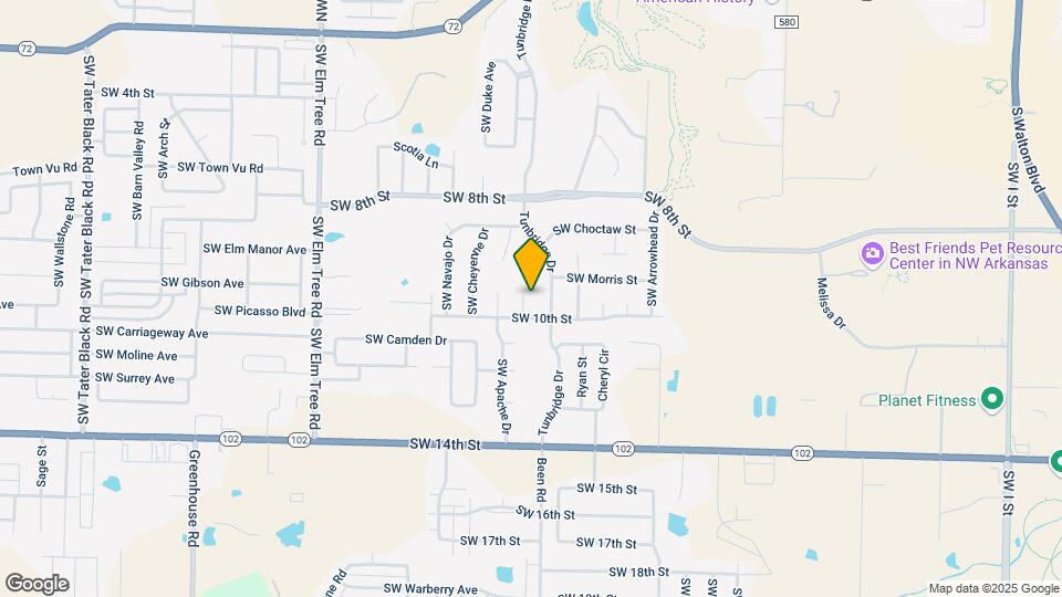 905 SW Natchez Ct Map and Location Details