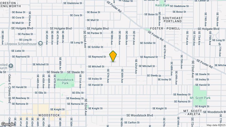 5114 SE 58th Ave Map and Location Details