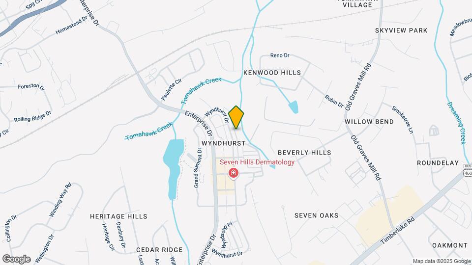 245 Northwynd Cir Map and Location Details