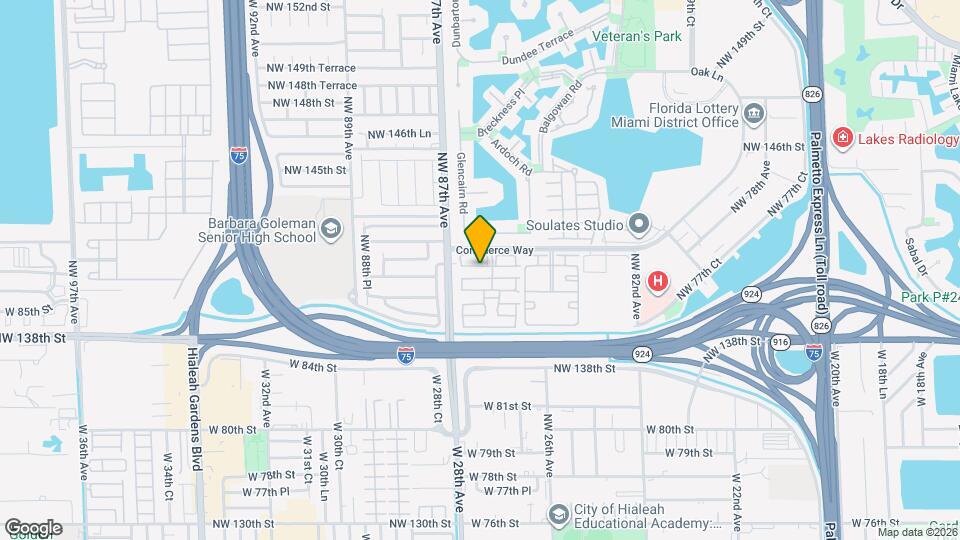 8508 NW 141st Terrace Map and Location Details