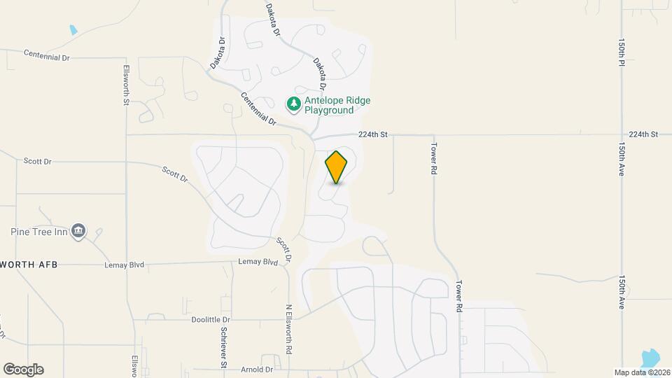 1045 Sitting Bull Ct Map and Location Details