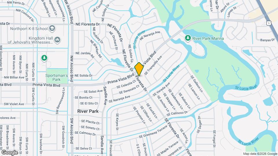 171 SE Floresta Dr Map and Location Details