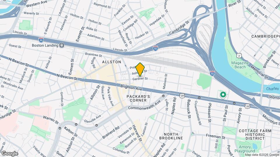 55 Gardner St Map and Location Details