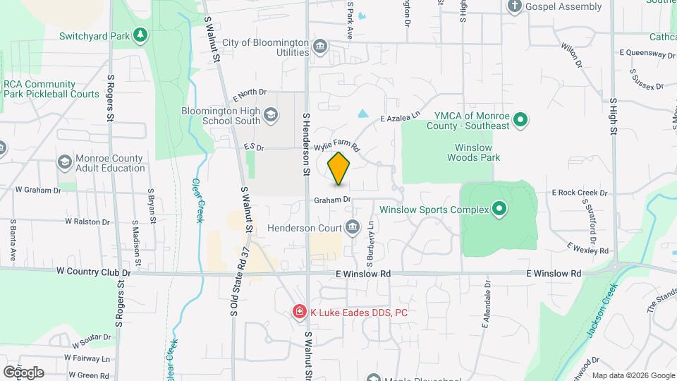 2291 S Sweetbriar Ct Map and Location Details
