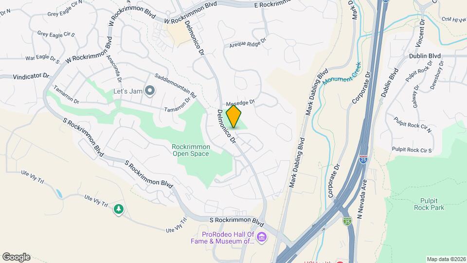 6303 Colony Cir Map and Location Details