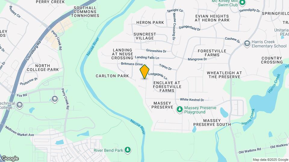 3621 Massey Ridge Ct Map and Location Details