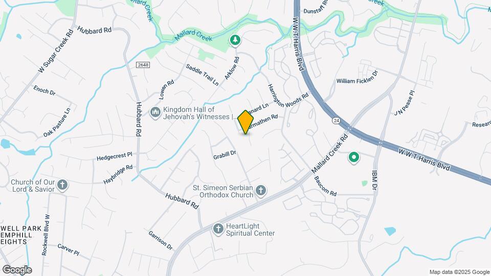 3325 Glamorgan Ct Map and Location Details