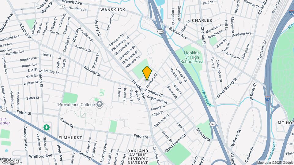 20 Hawkins St Map and Location Details