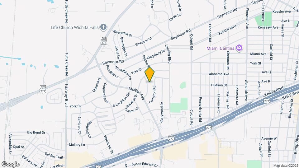 2807 Lambeth Way Map and Location Details