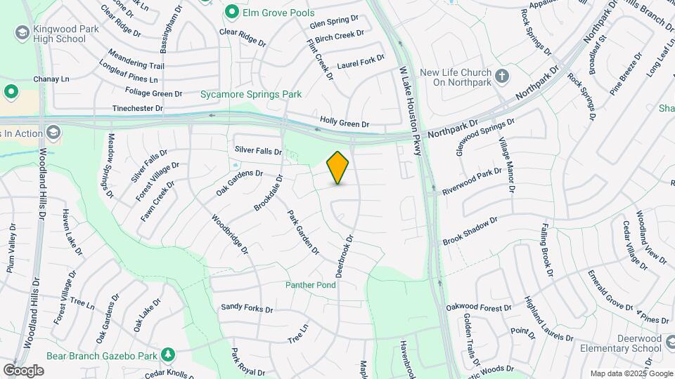 3122 Glade Springs Dr Map and Location Details