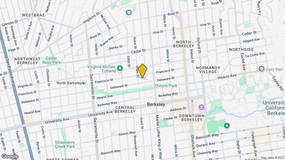 1811 Delaware St Map and Location Details