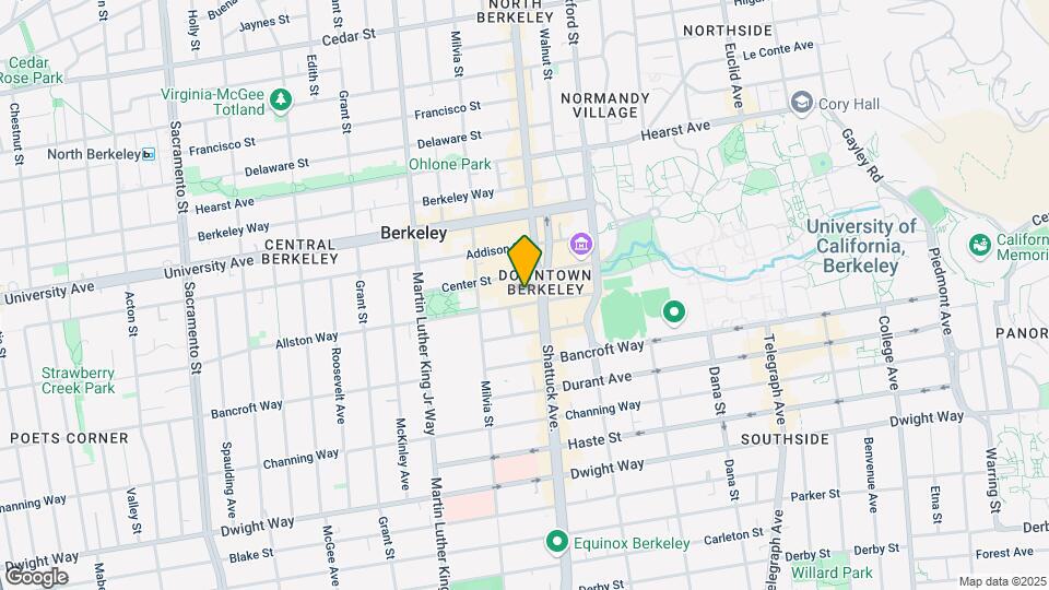2190 Shattuck Ave Map and Location Details