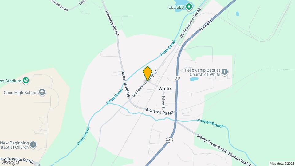 61 W Rocky St Map and Location Details