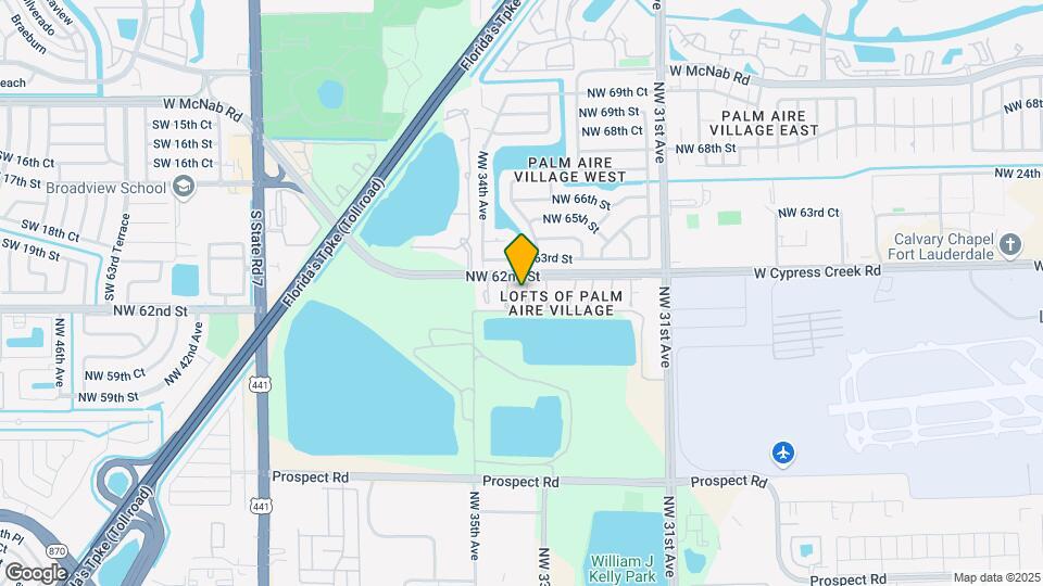 6151 NW 33rd Way Map and Location Details