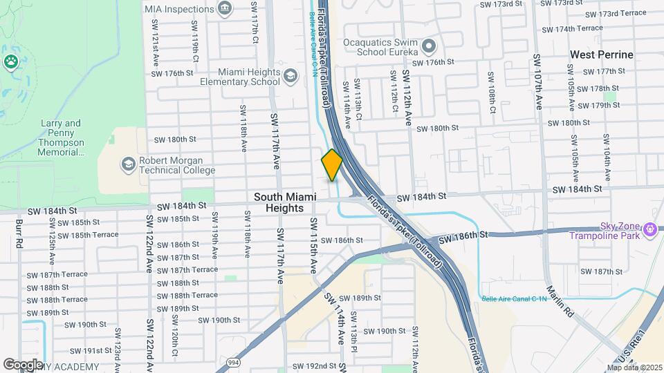 18317 SW 114th Ct Map and Location Details