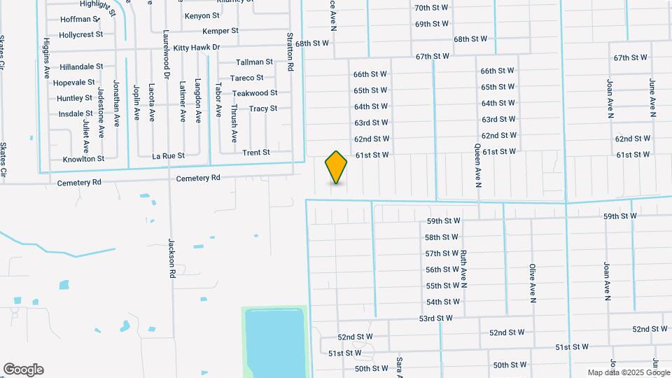 6002 Unice Ave N Map and Location Details